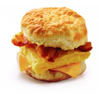 Bacon , Egg and cheese Biscuits